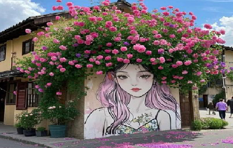 麻城怎么设计网红打卡墙绘