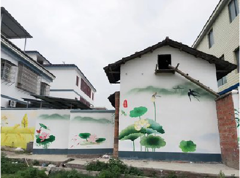 麻城室外墙绘-从选材到保养。