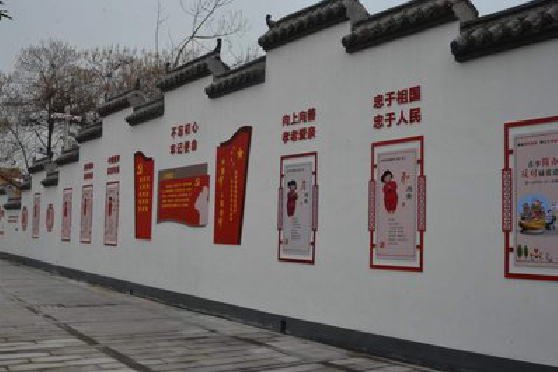 麻城墙体彩绘-乡村文化墙