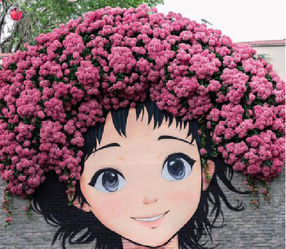 麻城墙体彩绘-网红墙打卡