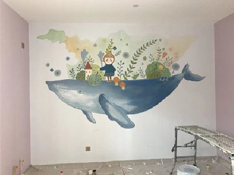 麻城手绘墙的特点及优势。